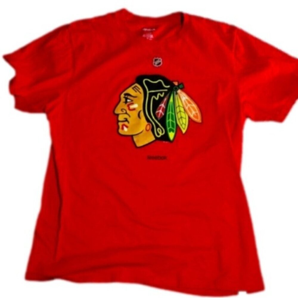 Chicago Blackhawks Reebok Large T Shirt